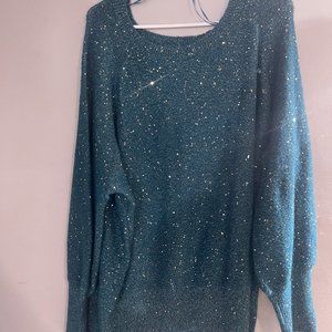 LC Lauren Conrad Sparkle Women's Crewneck Sweater size 3X